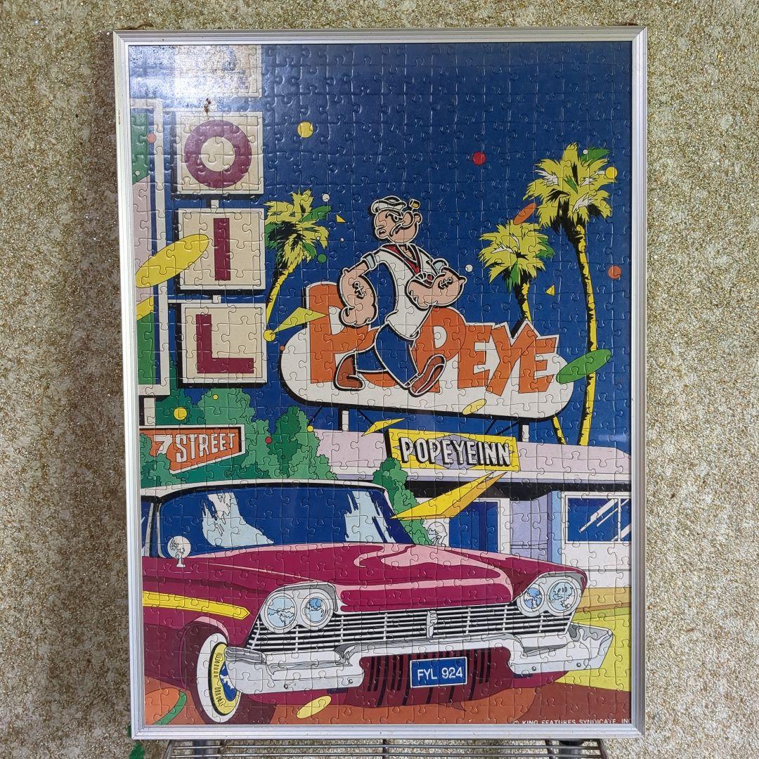 ポパイ ジグソーパズル フレーム付き
