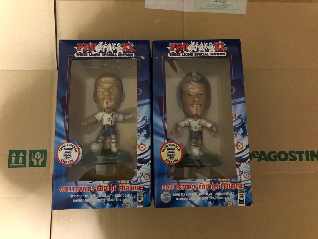 デビッド・ベッカム フィギュア 2体セット