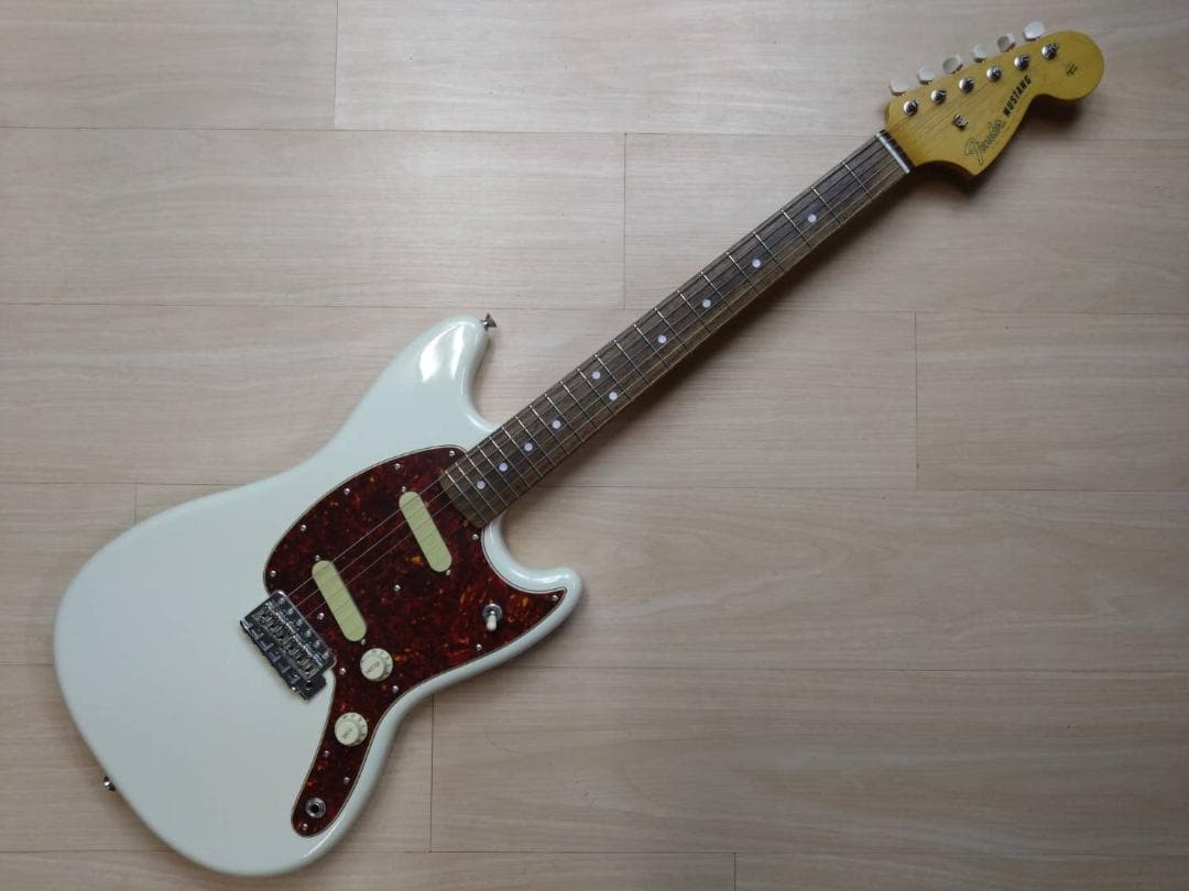ギター FENDER JAPAN CHAR MUSTANG Olympic White
