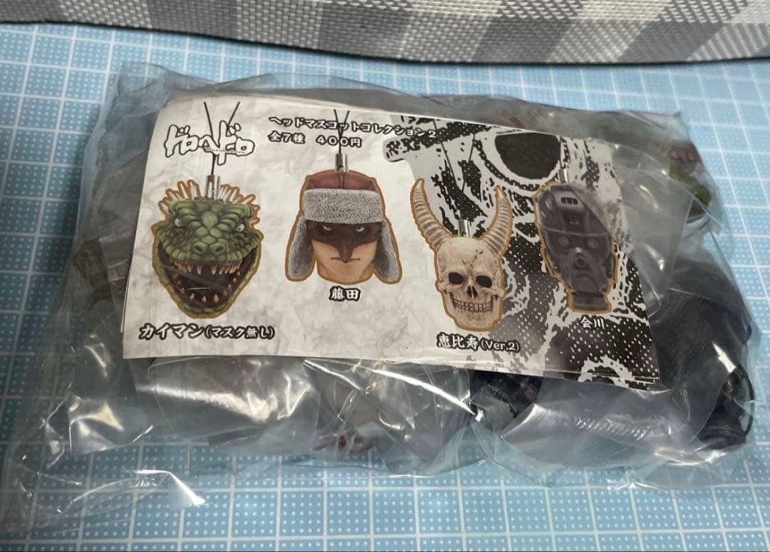 ドロヘドロ ヘッド マスコット フィギュア ストラップ 7種 コンプ メルカリ便