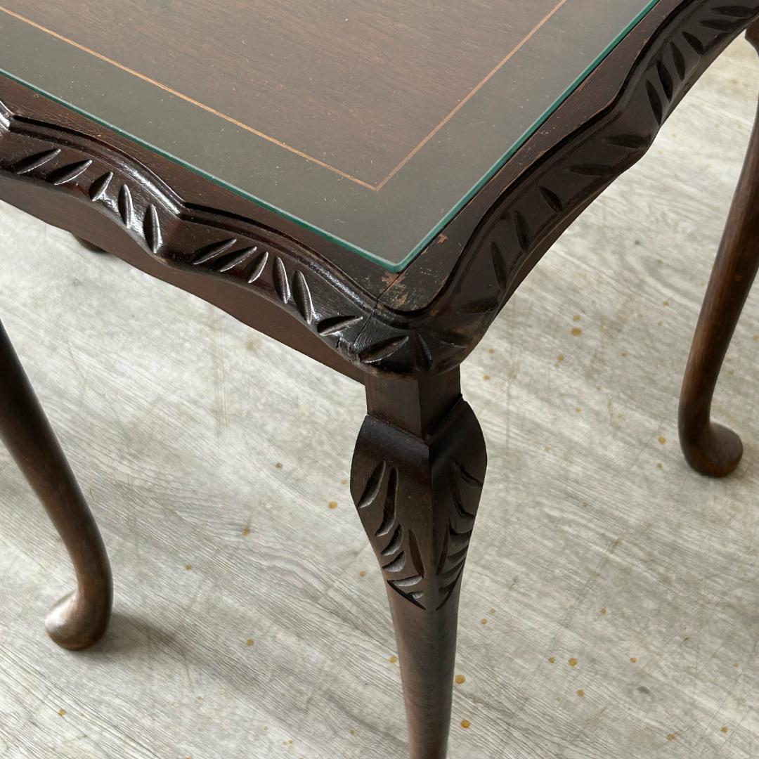 イギリス アンティーク 家具 ネストテーブル 1940年頃 596A