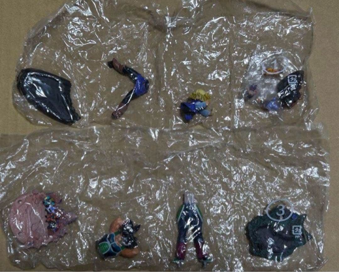 ドラゴンボールカプセルネオ 未来からの侵略 セル編 全種彩色セット