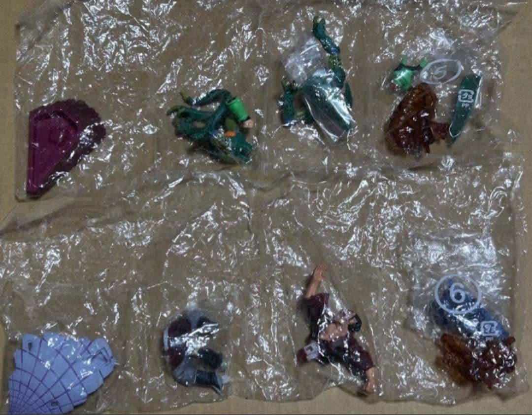 ドラゴンボールカプセルネオ 未来からの侵略 セル編 全種彩色セット