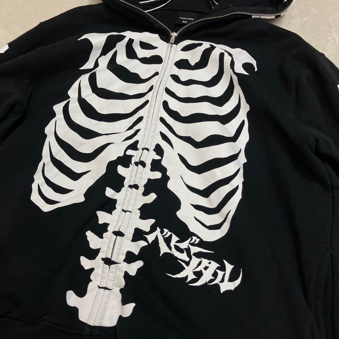 ベビーメタル BABYL 骨パーカー＆パンツ セットアップ Mサイズ