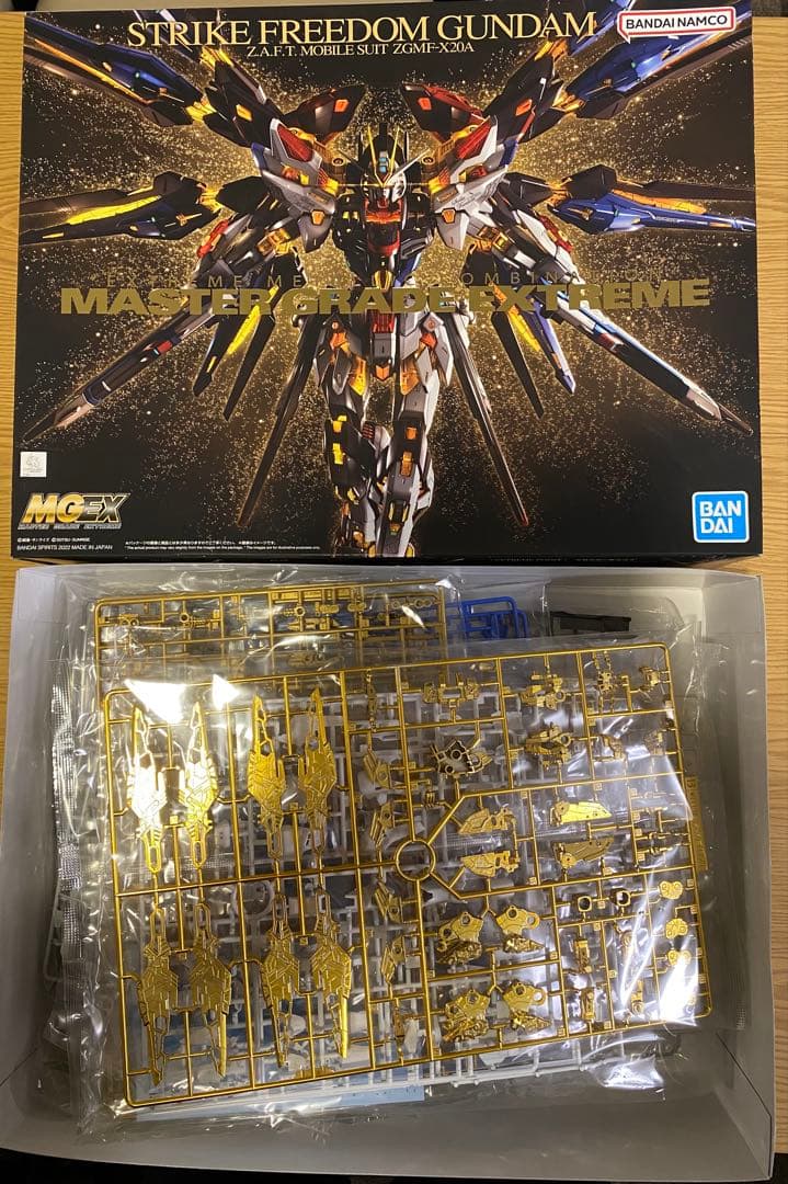 MGEX ストライクフリーダムガンダム　MG フリーダムガンダム　セット