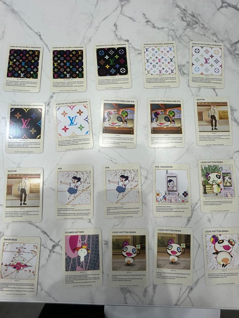 新品未使用　ルイヴィトン×村上隆コラボ　トレーディングカードセット　非売品