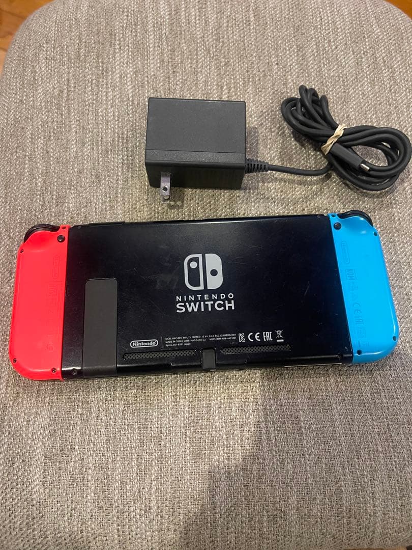 Nintendo Switch 青/赤 本体 ACアダプタ付き
