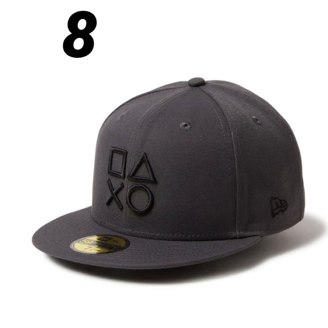 New era 59FIFTY PlayStation シェイプス ロゴ ダー
