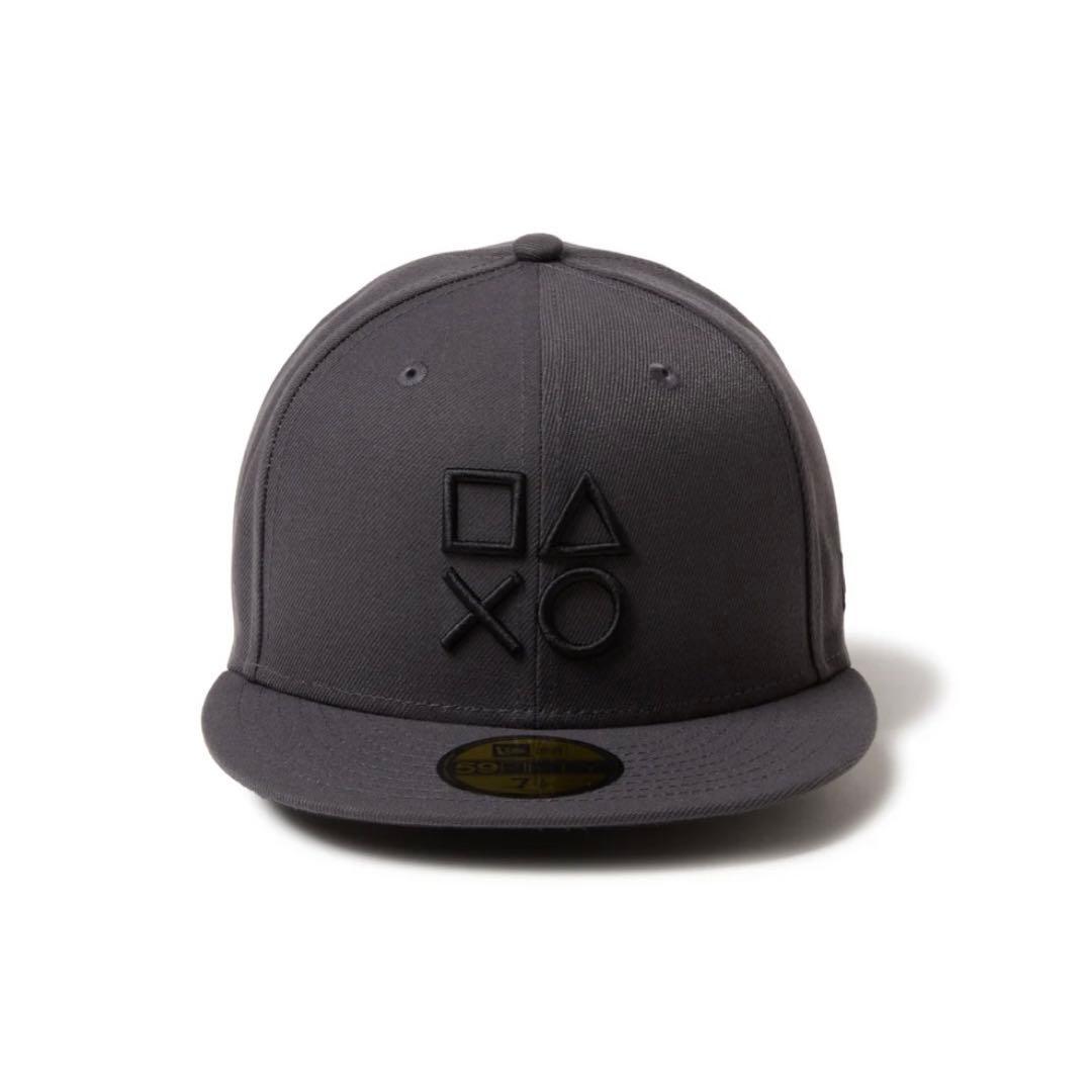 New era 59FIFTY PlayStation シェイプス ロゴ ダー