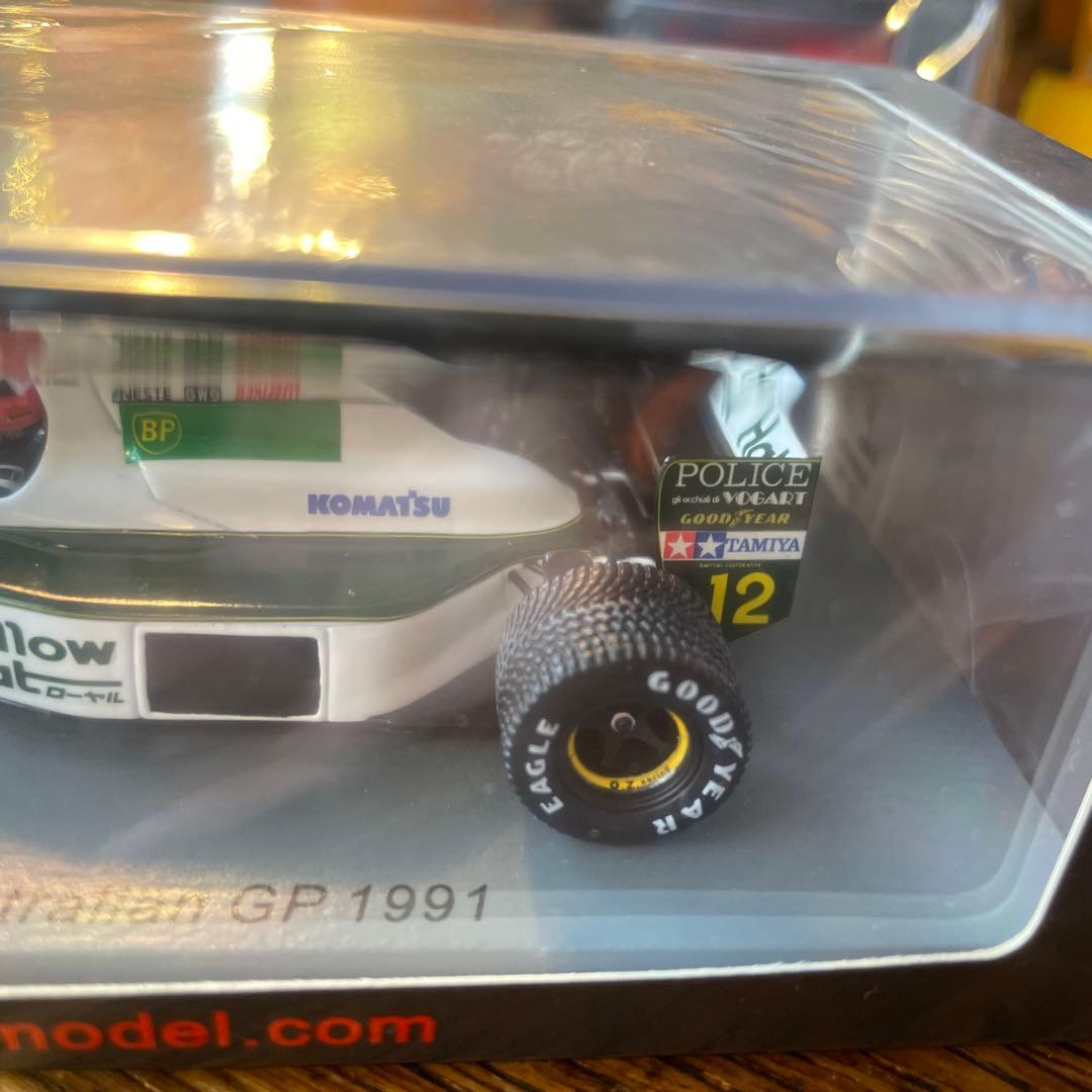 絶版　1/43 ロータス　102B オーストラリアGP 1991 J.ハーバート