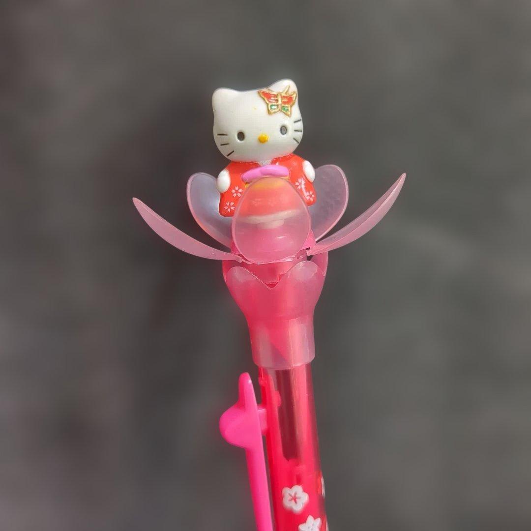 希少 レア ご当地キティ 着物 ボールペン 花びら サンリオ