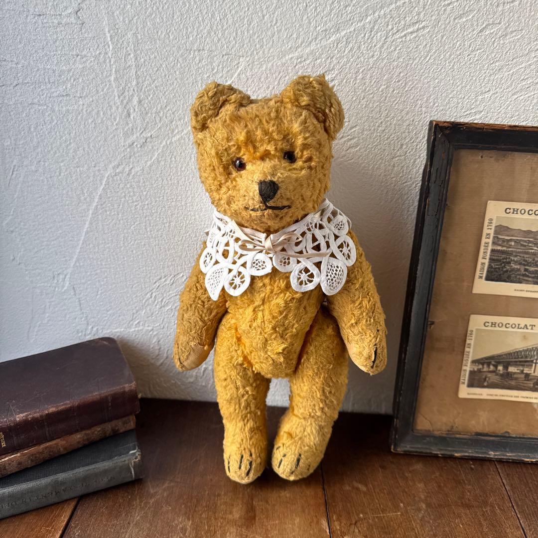 イギリスアンティークベア　テディベア　イギリスヴィンテージベア
