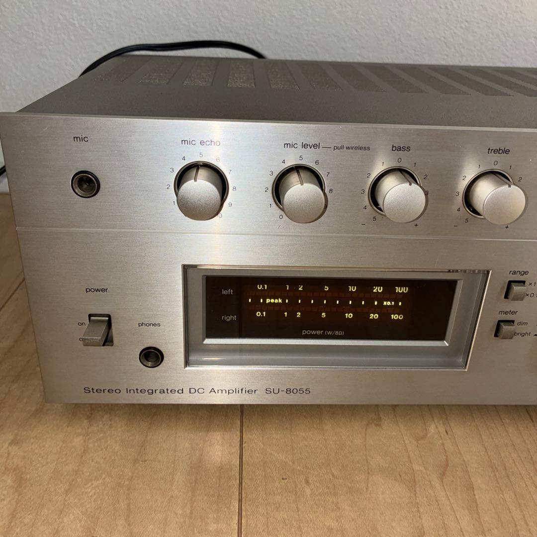 テクニクス　プリメインアンプ　su-8055 動作品　いい音です