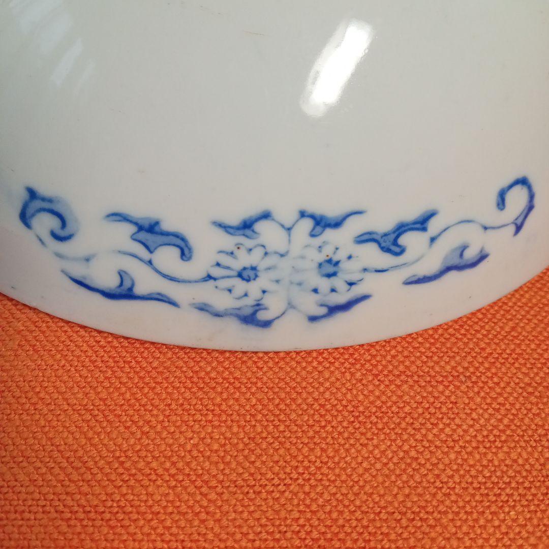 骨董品　明時代、桃山時代　古染付　染付小皿　2枚