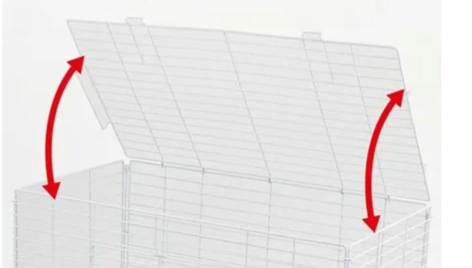 【中古】SANKO イージーホーム エボ 80BK　小動物用ケージ