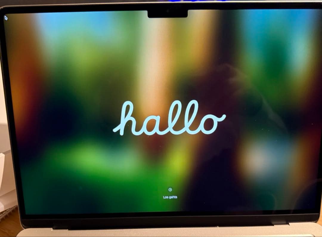 Apple MacBook Air (M2, 2022) USキーボード