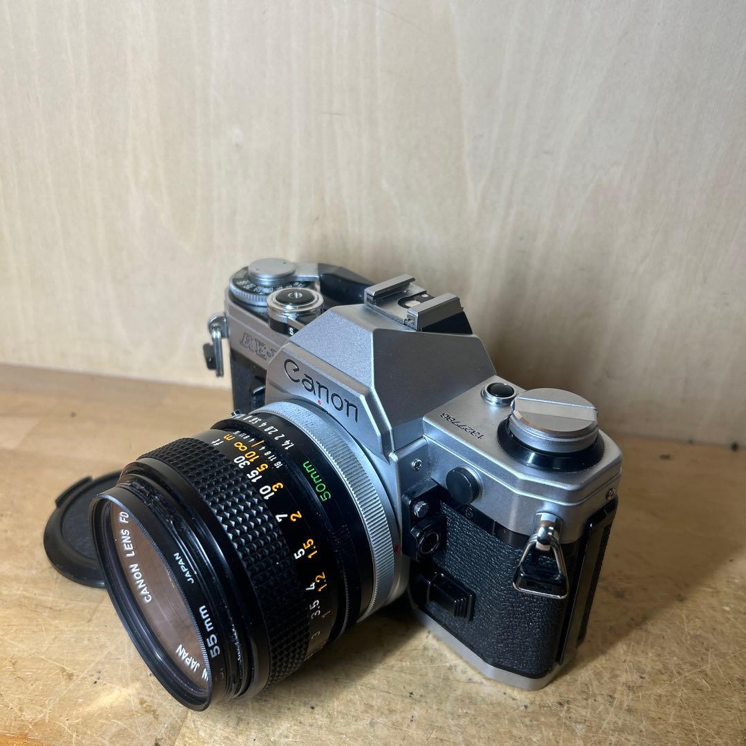 Canon AE-1+FD 50 f1.4 SSC 鳴きなし完動極美品