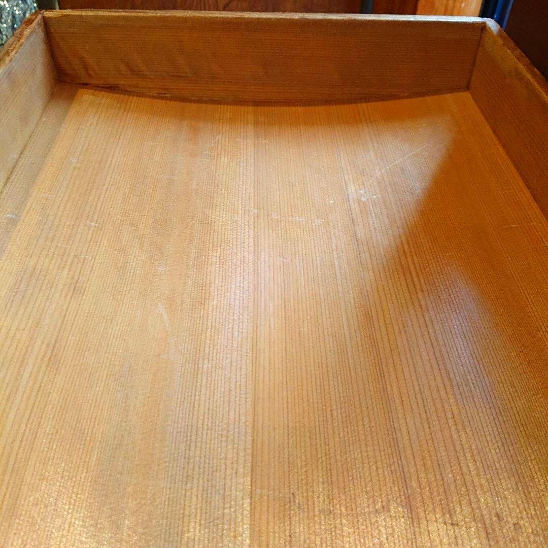 今月中の値下げです！骨董 総檜 軸箱