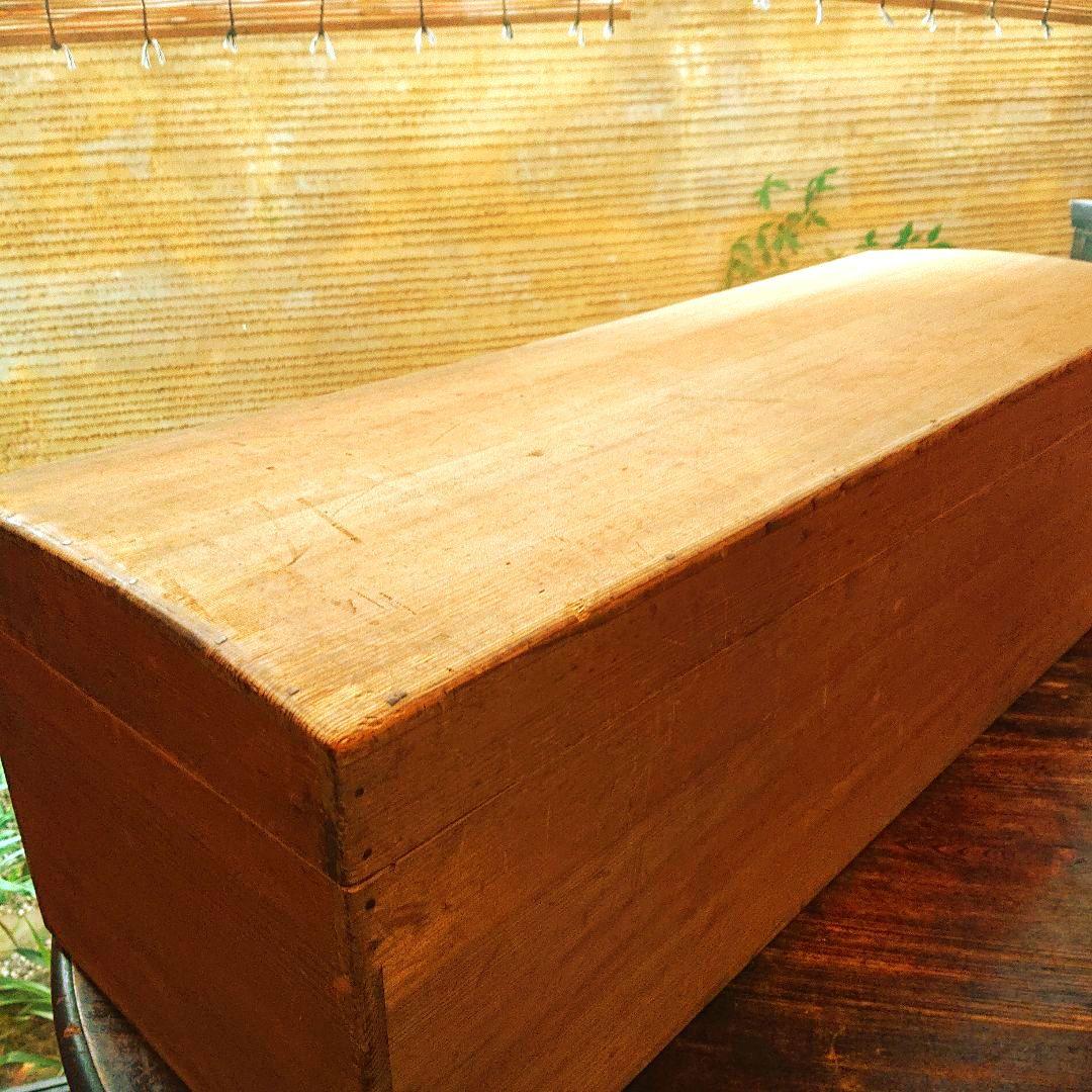今月中の値下げです！骨董 総檜 軸箱