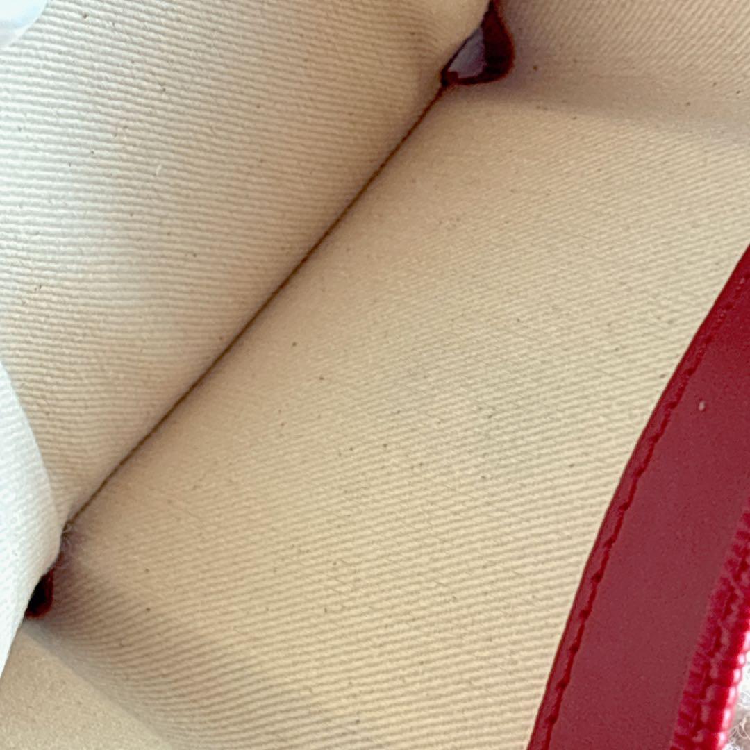 ヴィヴィアンウエストウッド 財布 三つ折り レッド オーブ ミニ財布 赤 レザー