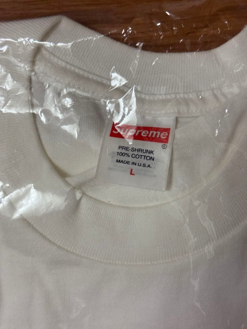 Supreme Motion Logo Tee ホワイト Lサイズ