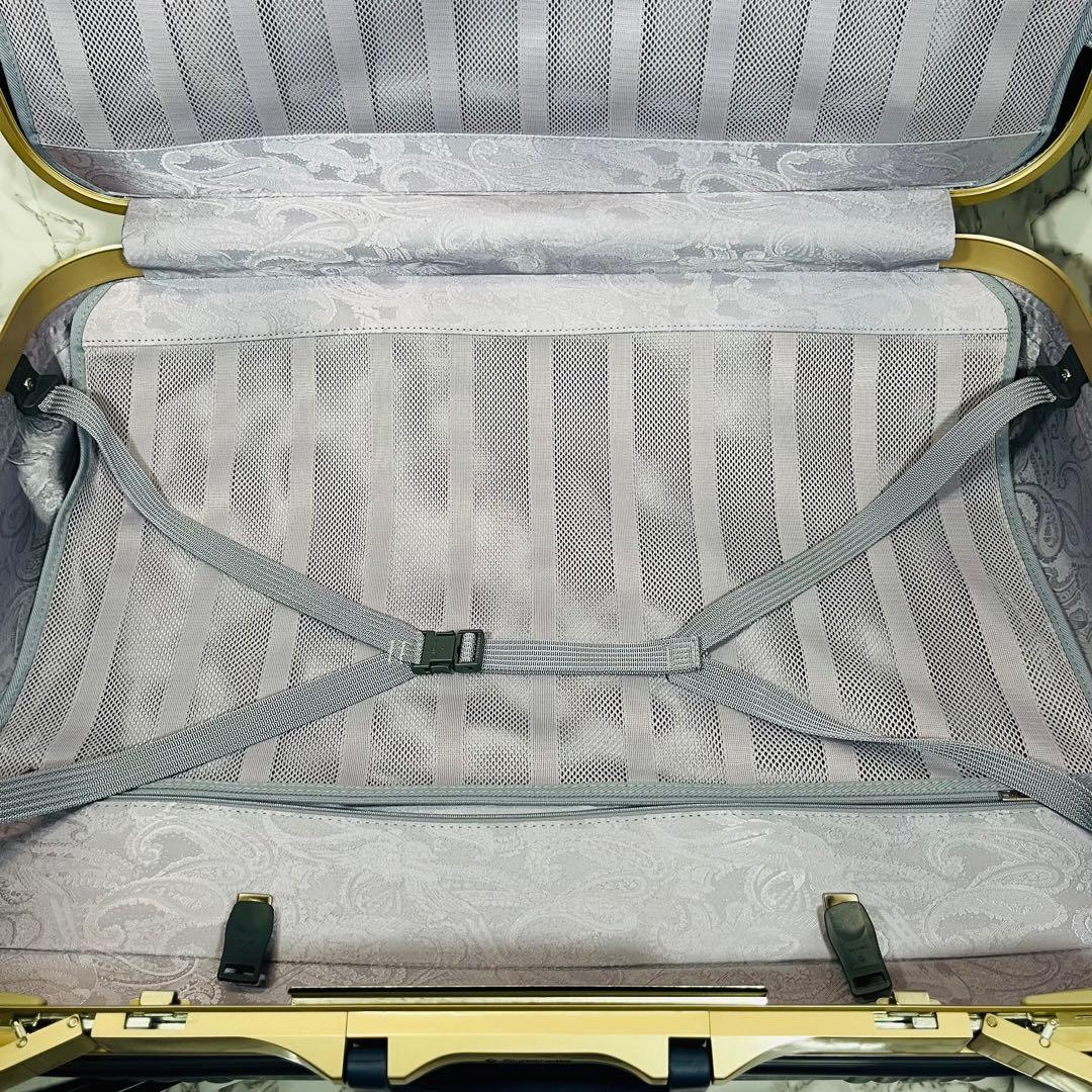 美品　Samsonite　サムナイト　キーロック式　大型スーツケース