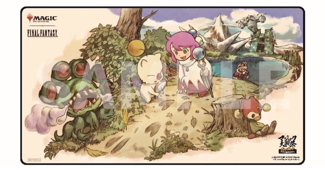 マジック大戦祭 プレイマット ファイナルファンタジー 手掛かり、宝物 2枚セット