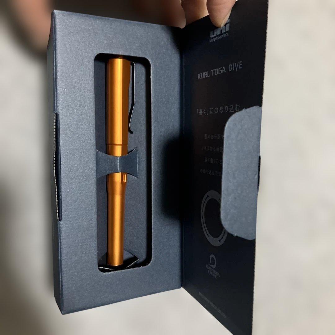 KURU TOGA DIVE オレンジ シャープペンシル本体