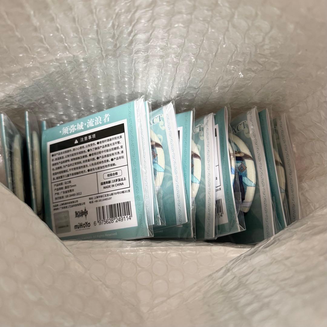 原神　放浪者　缶バッジ