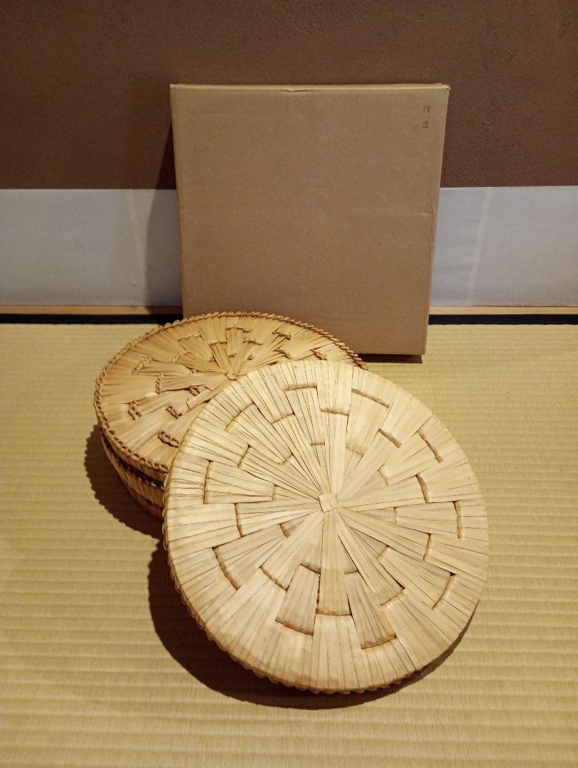 【茶事道具】円座　5客組①　その他968