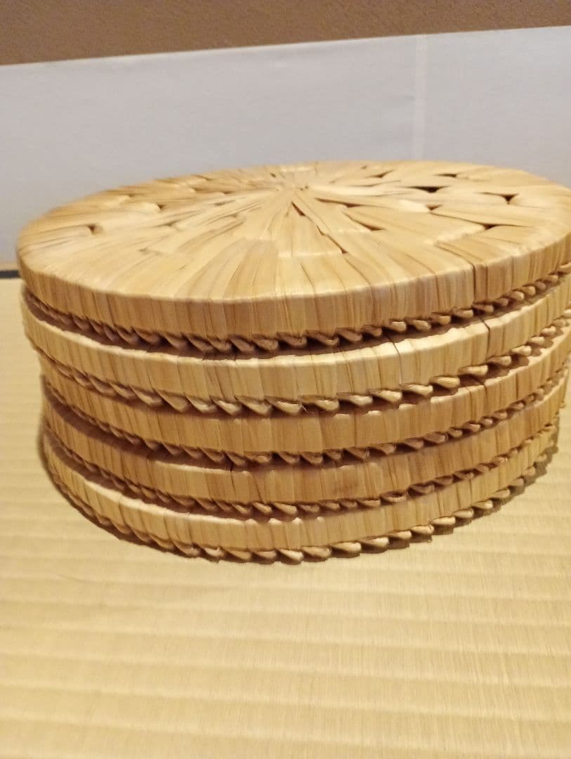 【茶事道具】円座　5客組①　その他968