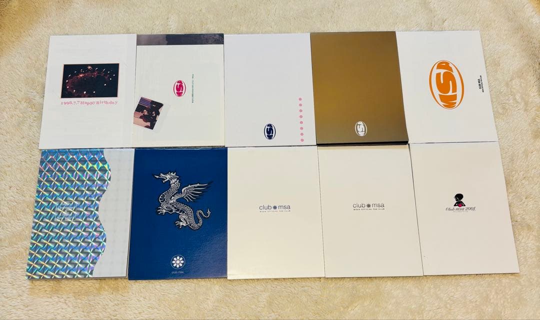 【33冊まとめ売り】MISIA ファンクラブ　会報誌　vol.1〜33