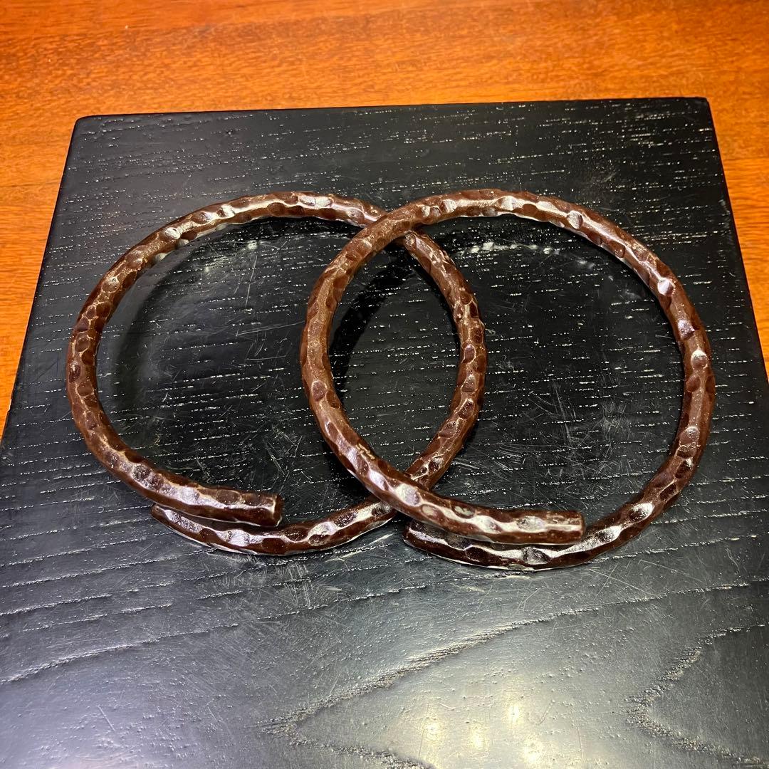 高木治良兵衛 火道具 一揃 風炉 火箸 灰匙 釜鐶 茶道具 火鉢 T0916-3