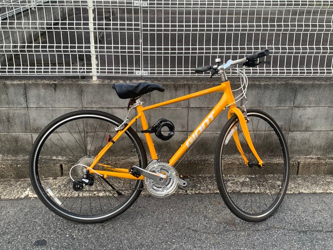 【美品】GIANT クロスバイク ESCAPE R3 イエロー
