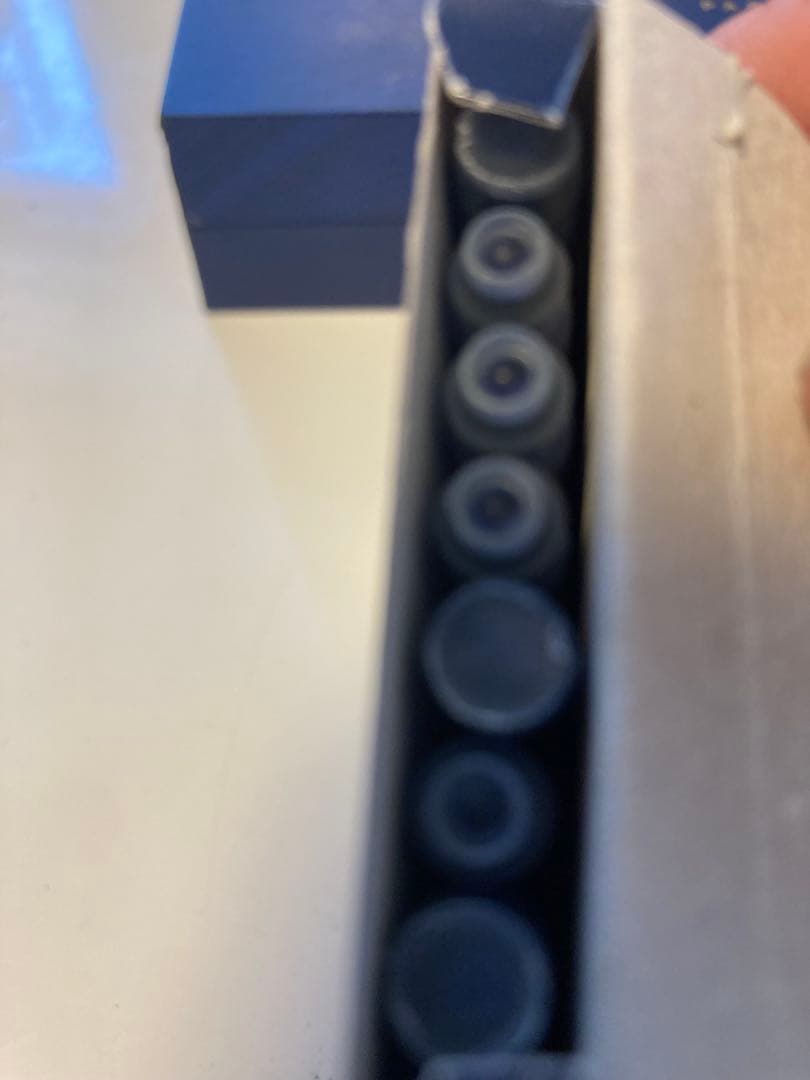 値下げします！WATERMAN 青 万年筆 インクカートリッジ付き