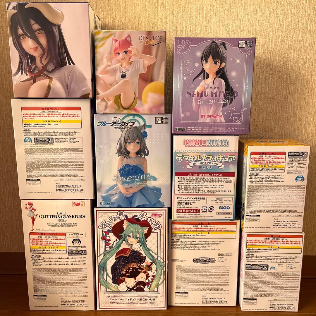 プライズフィギュア11体セット