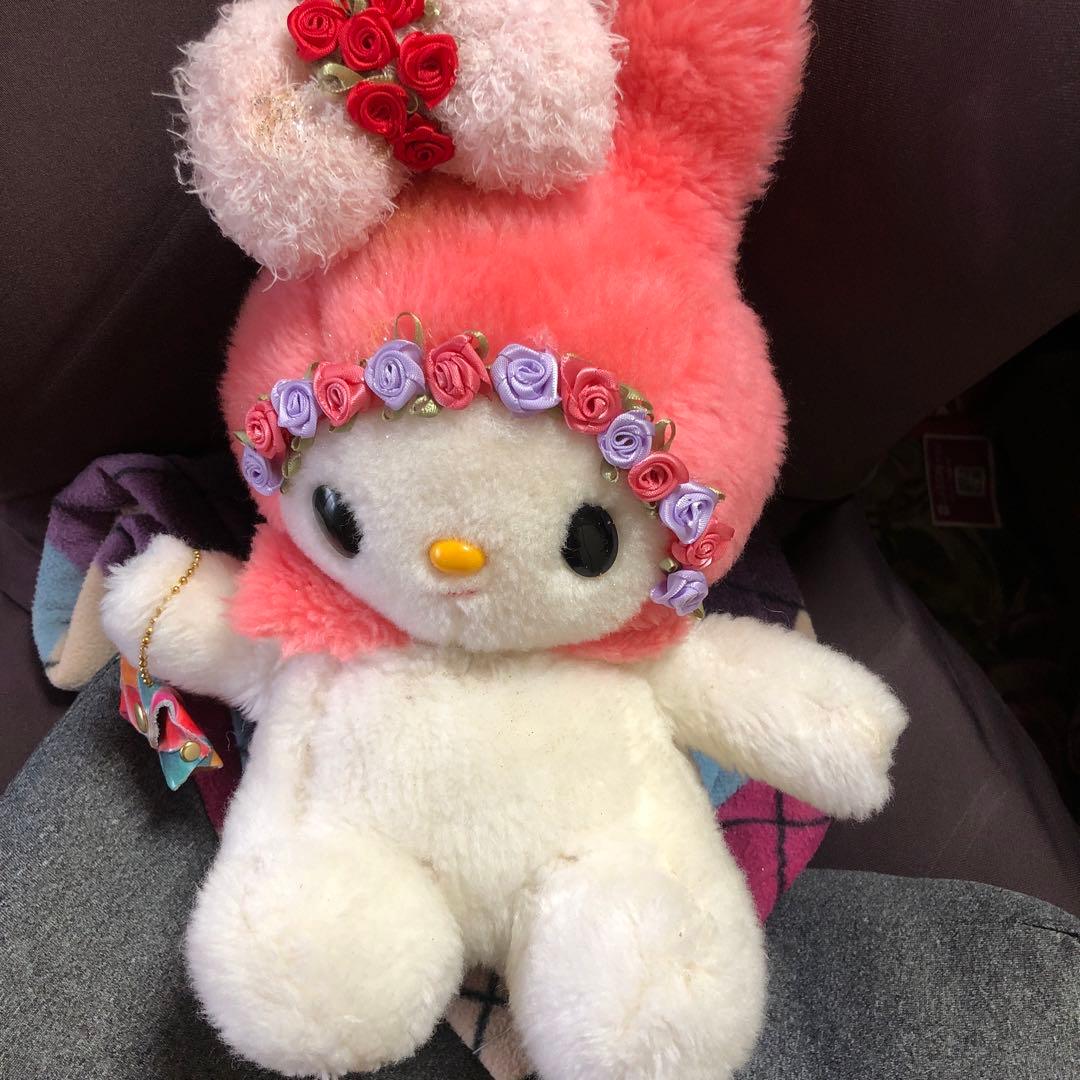 My melody アンティークでオリジナルのサンリオファミリー