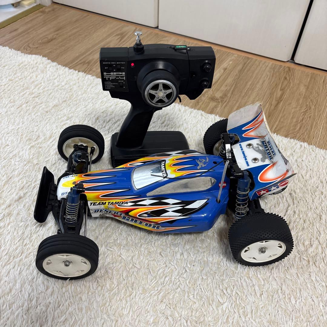 タミヤ DT-02 デザートゲイター　メカ付き　リポバッテリー　スポチュン