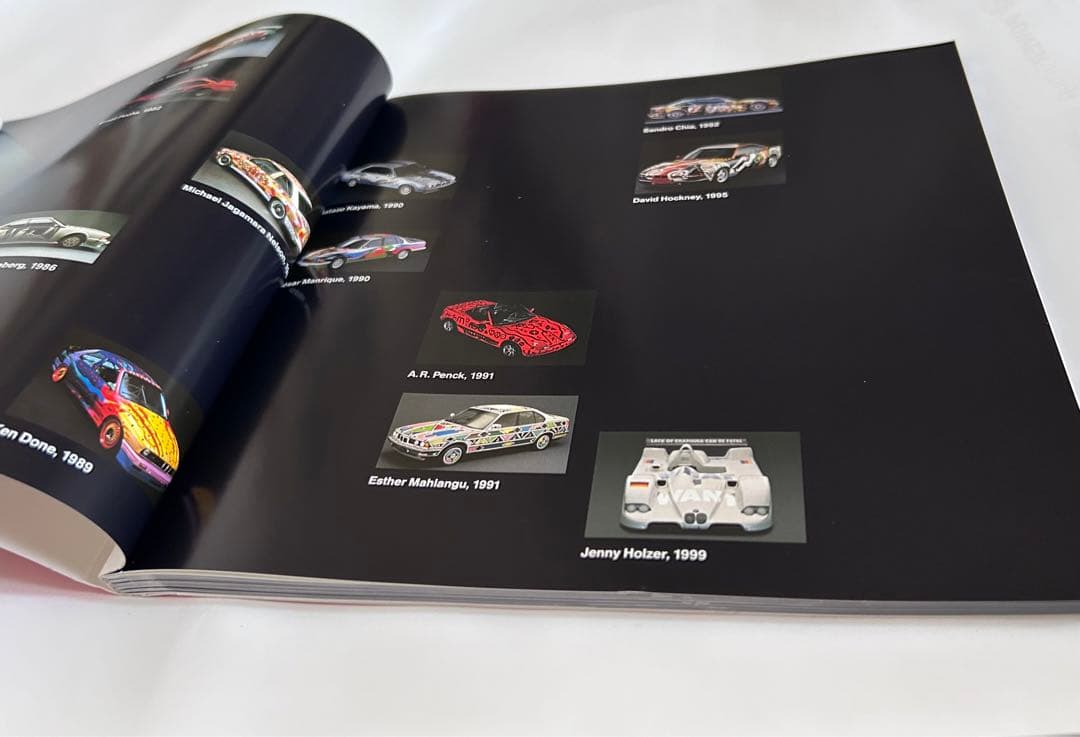 加山又造作　アート模型＋カー冊子 BMW ５シリーズ完成品