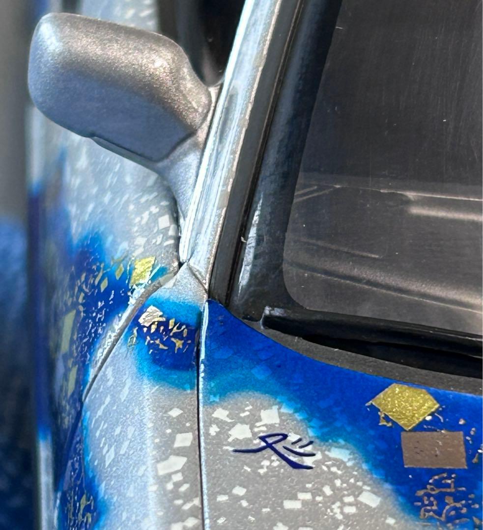 加山又造作　アート模型＋カー冊子 BMW ５シリーズ完成品