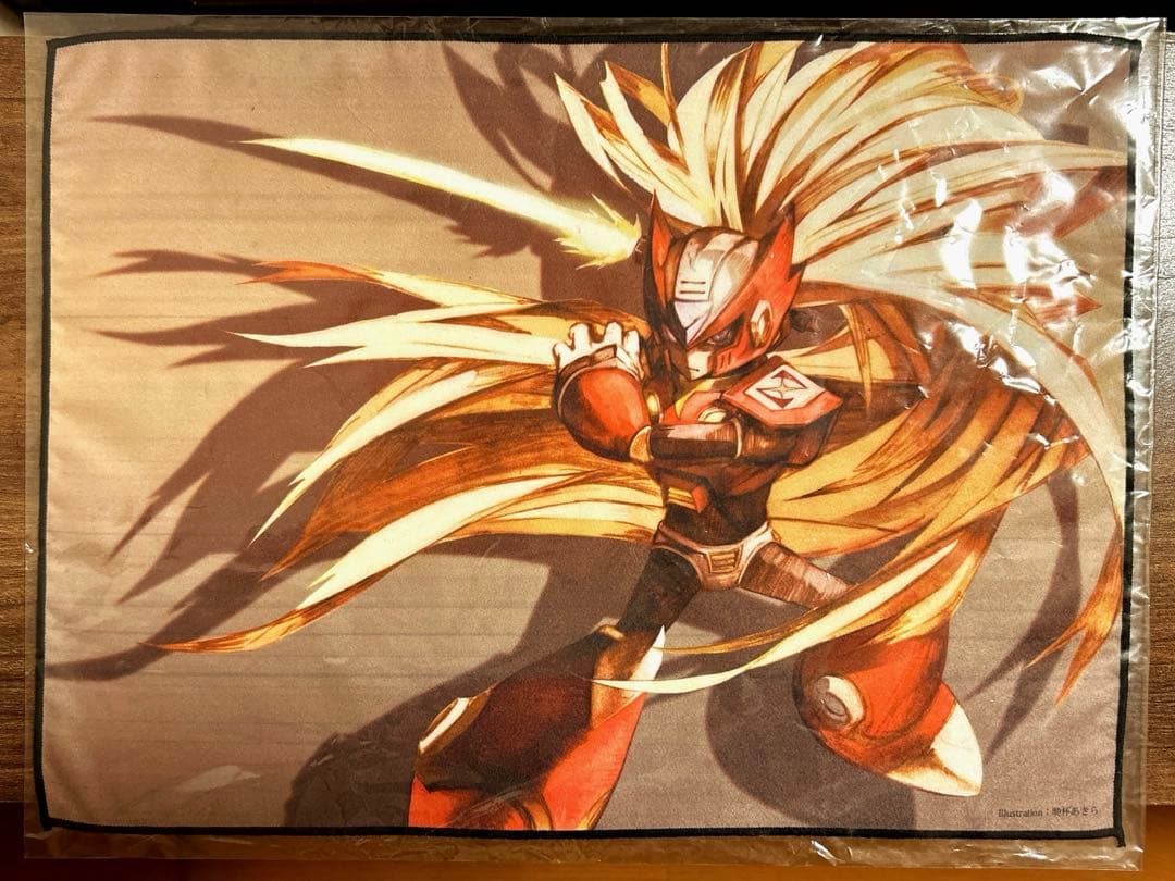 【希少】ファイバータオル　ロックマンX ゼロ