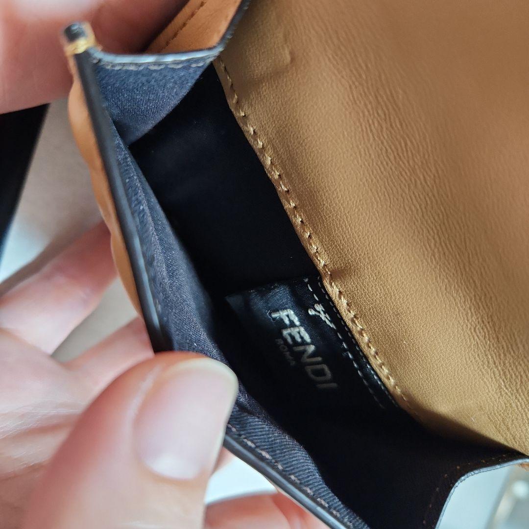 フェンディ　バケット　三つ折りウォレット　マイクロ　美品