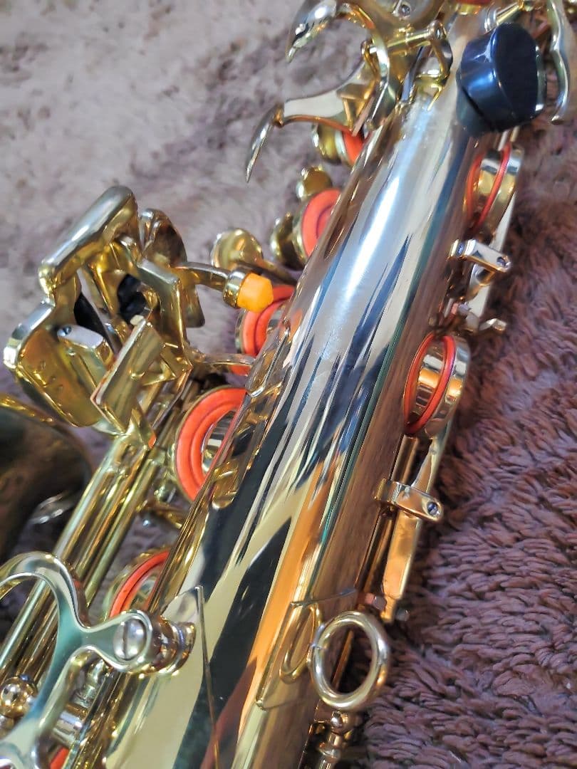美品　ケルントナー　アルトサックス　ゴールドラッカー　彫刻　初心者　自宅　練習用