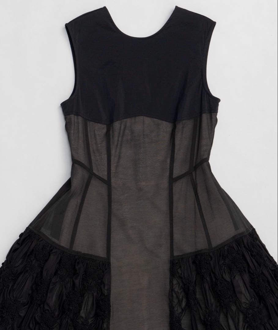 新品タグ付き　プランクプロジェクト　フラワーシャーリングパネルワンピース