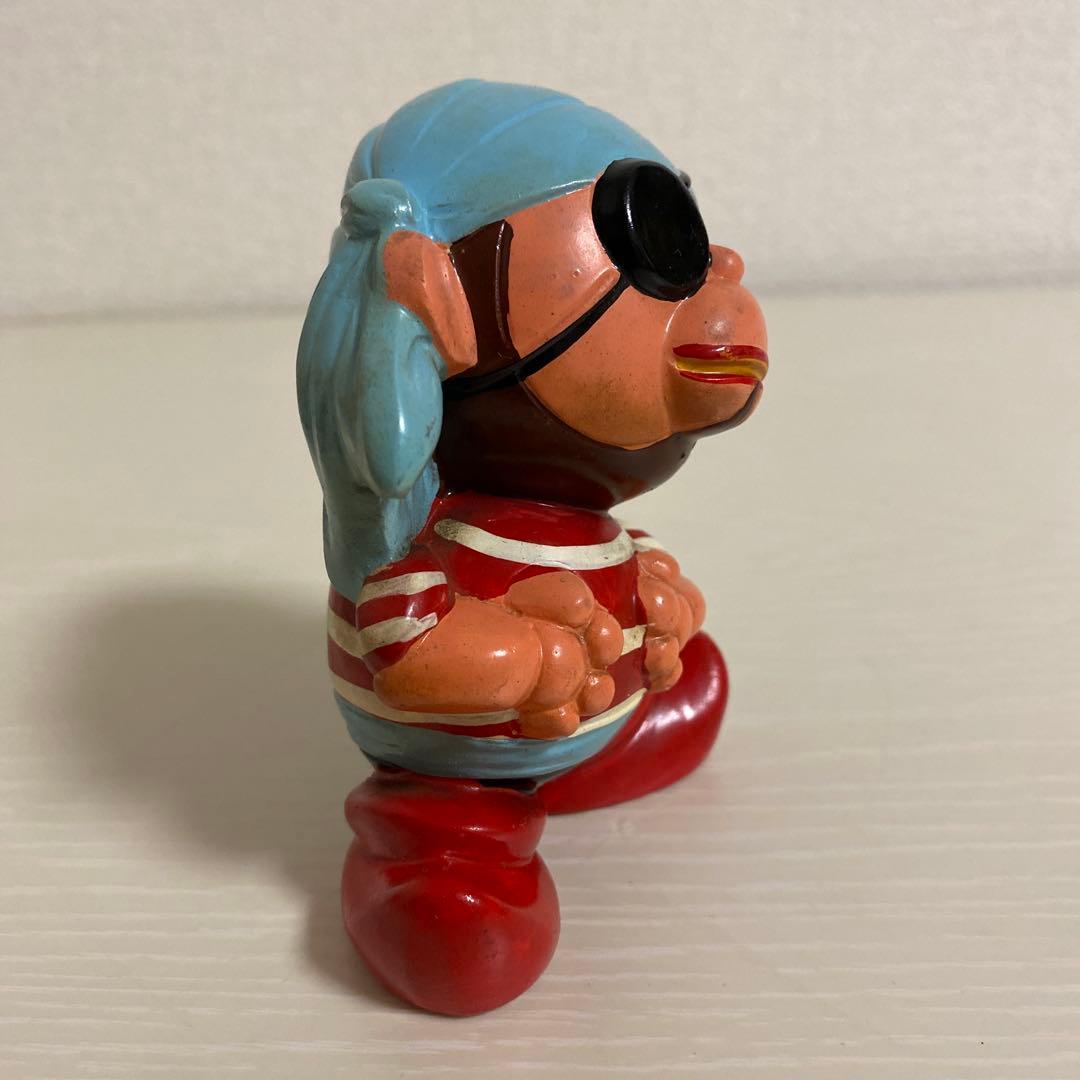 希少 当時物トラヒゲ 陶器製 ひょっこりひょうたん島 ひとみ座 昭和レトロ 置物