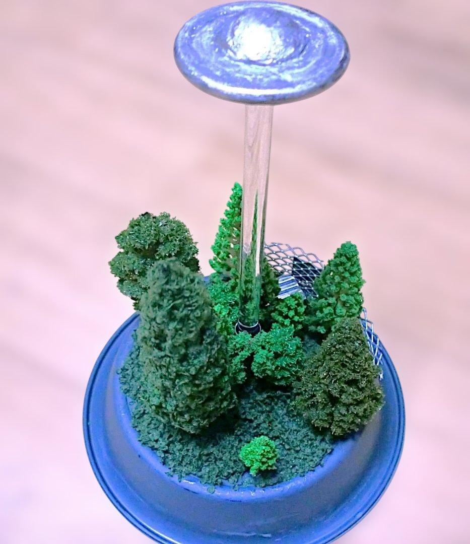 エリア５１UFOジオラマシリーズ、レーザービーム（スモールサイズ）特別価格