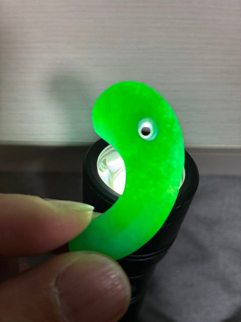 勾玉　出土品　翡翠　ヒスイ　古墳期　ろうかん　※写真追加