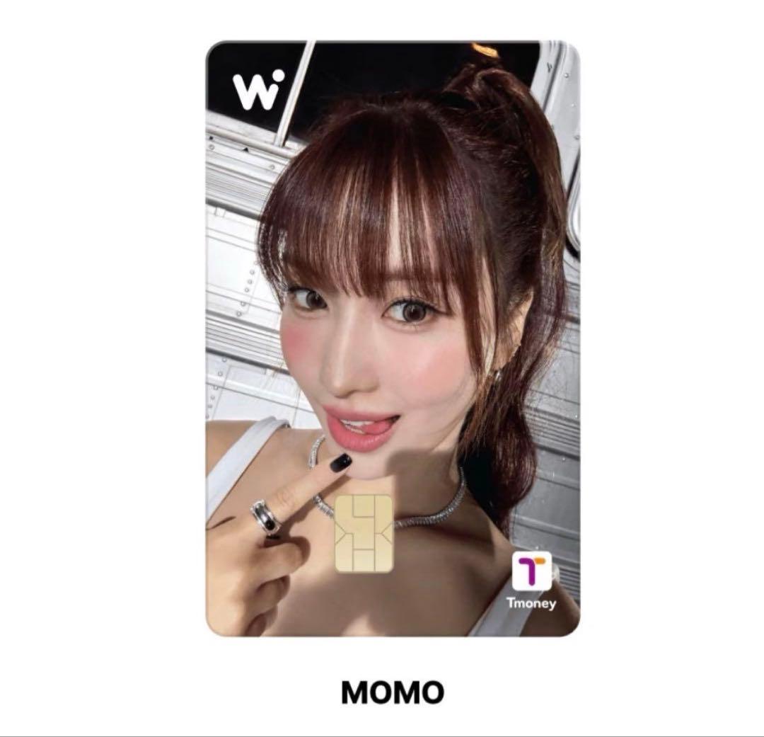 TWICE WOWPASS モモワオパス ワウパス 新品 MOMO トレカ付き