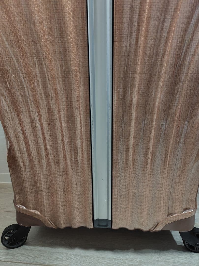 サムソナイト　コスモライト　68L　スーツケース　ゴールド　超軽量　レア 中型