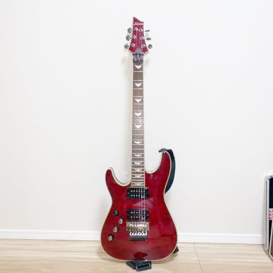 Schecter レフティ　ギター 左利き